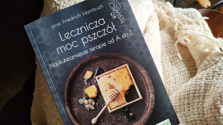 Lecznicza moc pszczół - okładka